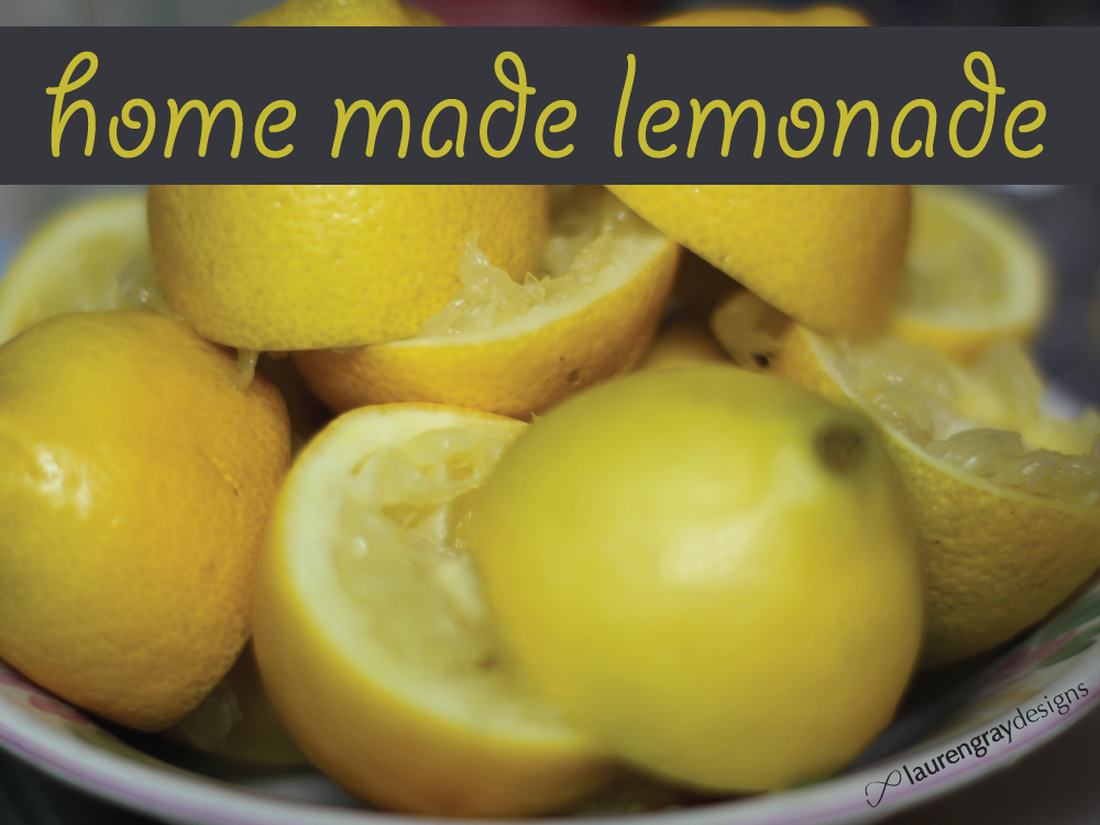 How to make perfect homemade lemonade - the best for a 4th of July get together! Subscribe to read about our lemonade ice cubes & mix ins on the 30th and 3rd!