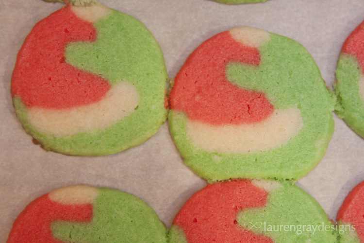 Santa Hat Christmas Cookies