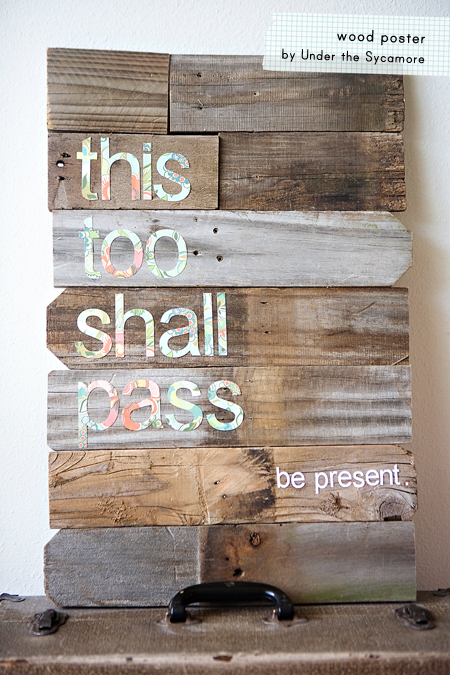 13 ways to DIY quotes on canvas or wood