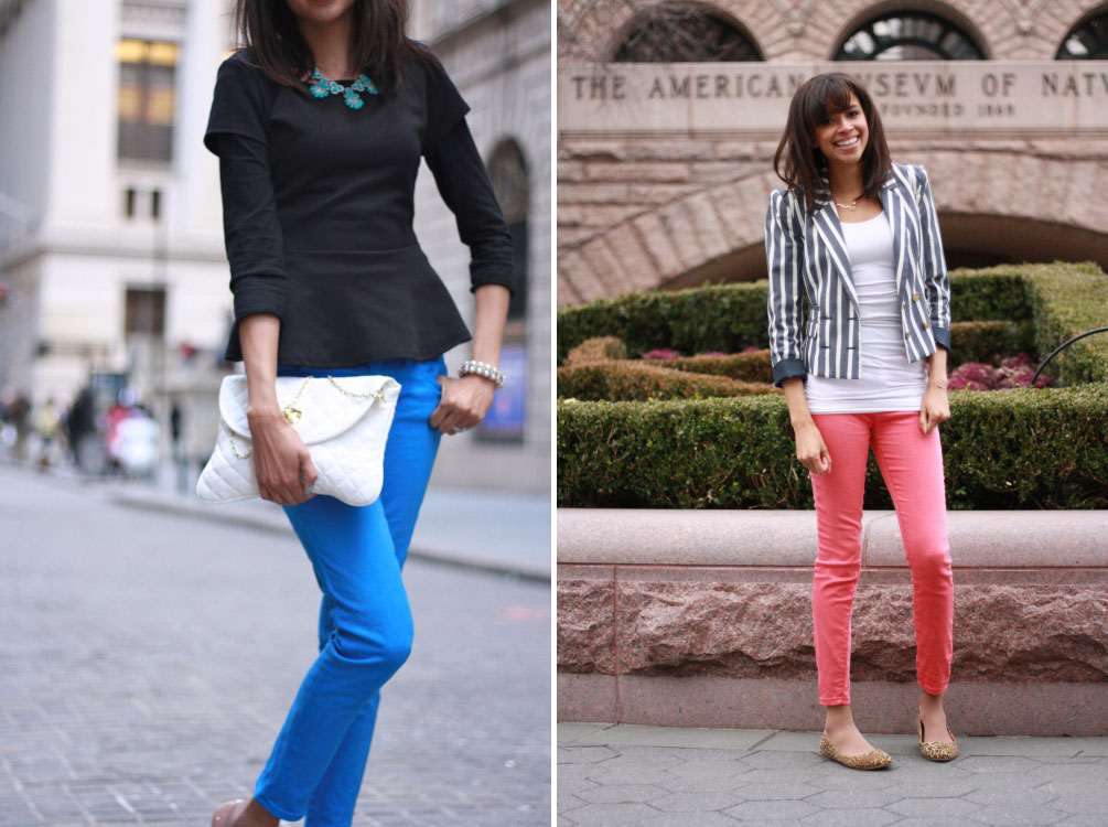 Trend Tuesdays: Colorful Pants & How To Wear Them