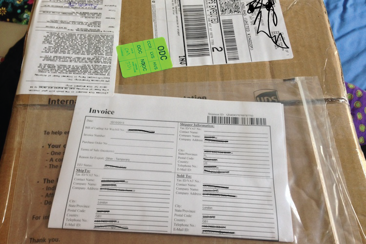 walmart shipping packages