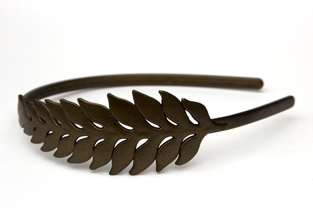 DIY Spray Painted Bronze Headband