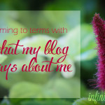 Coming to terms with what my blog says about me